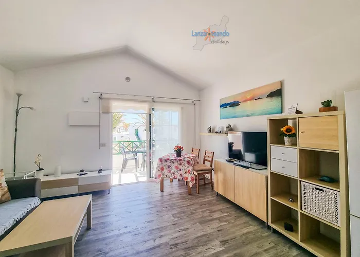 Lägenhet Casa Mar Y Volcan Vista Mar Piscina Playa 5 Min Wifi *