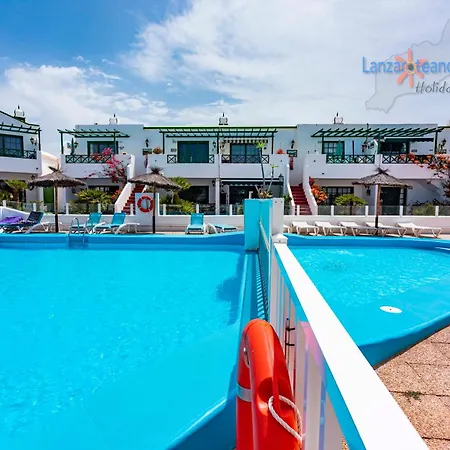 Casa Mar Y Volcan Vista Mar Piscina Playa 5 Min Wifi Lägenhet Puerto del Carmen (Lanzarote)